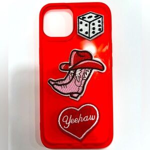 Red Phone Case for Iphone 13/14/15